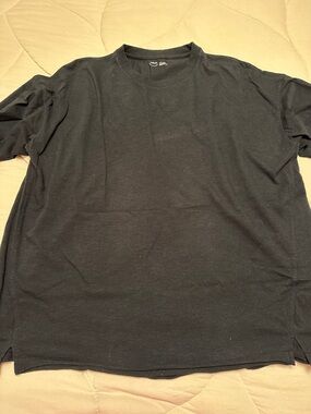 Aerie Women’s Classic Black Crewneck T‑Shirt